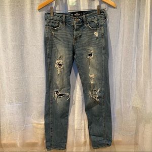 Hollister Low Rise Boyfriend Jeans